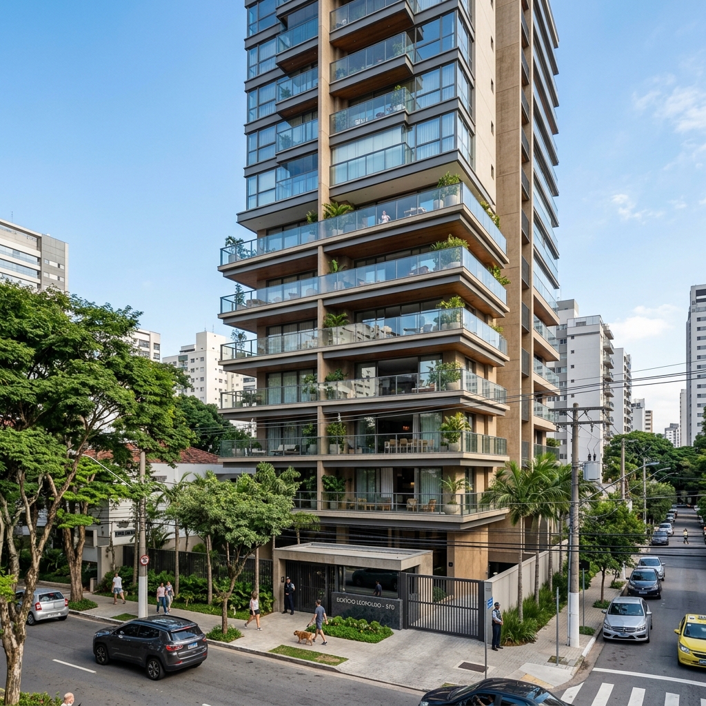 Apartamento Bricks em São Paulo